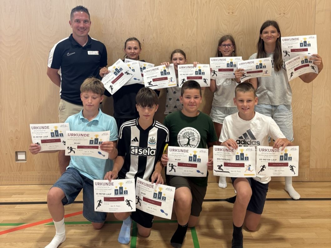 Ehrungen Schulschluss 2026 - Copyright SMS Gars